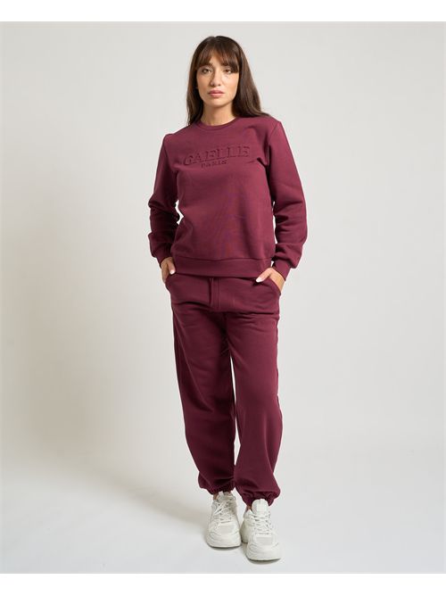Felpa donna Gaelle Paris Paricollo Manica Lunga GAELLE PARIS | GAABW07500RS31